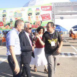 Ministre Au Feliv 2015 avec Ramy food